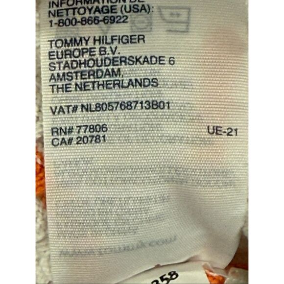 003 --- Tommy Hilfiger Women stripe lightweight knit sweater size small - Picture 5 of 10